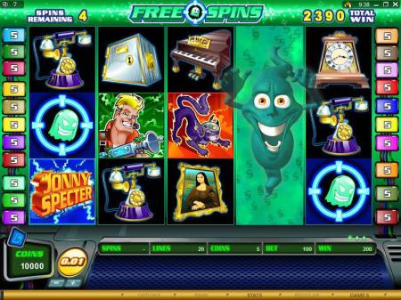 Johnny Specter Slots Review Image