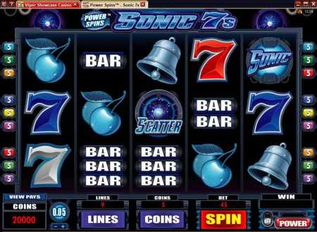 Sonic 7s Slot Review Image